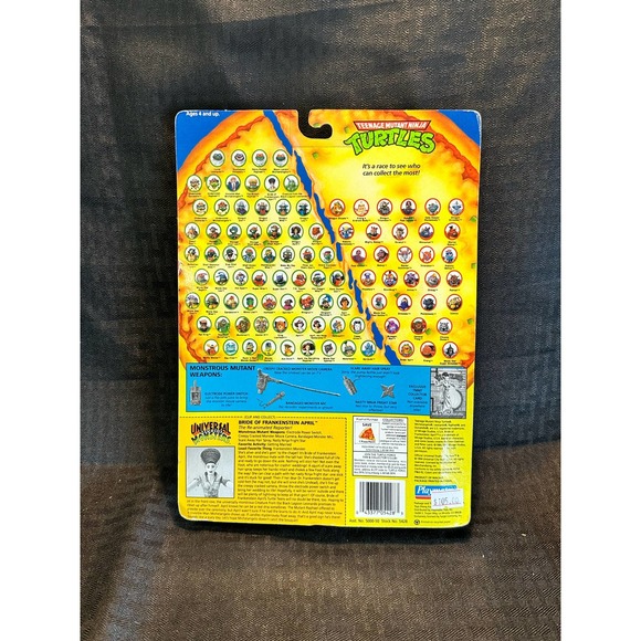 1994 April Bride Of Frankenstein Universal Monsters Vintage TMNT - Picture 2 of 4